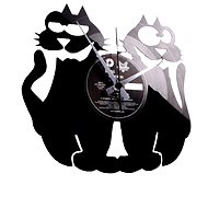 DISCOCLOCK Cats  - Wall Clock