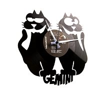 DiscoClock Sign Gemini - Wall Clock