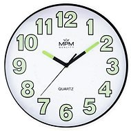 MPM Nástěnné plastové hodiny E01.4185.00 - Nástěnné hodiny
