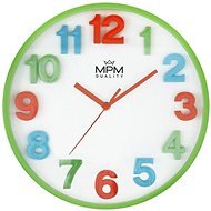 MPM Nástěnné plastové hodiny E01.4186.40 - Nástěnné hodiny