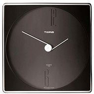  Twins 06 black  - Clock