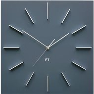 FUTURE TIME FT1010GY Square Grey - Wall Clock