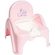 Baby potty with lid Bunny pink - Potty