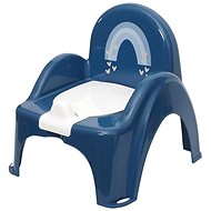 Baby potty with lid Meteo - blue - Potty
