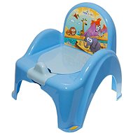 Baby potty with lid safari blue - Potty