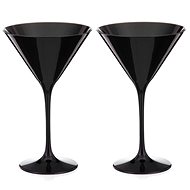 Diamante martini glass Ghost Black 210ml 2KS - Glass
