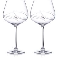 Diamante gin glass Atlantis with Swarovski stones 640 ml 2KS - Glass