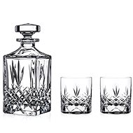 Diamante Whiskey Set in Satin Package Buckingham 1 + 2 - Whisky Set
