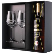 Diamante Wine glass set Venezia 350 ml 2 pcs - Glass