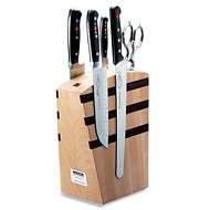 F. Dick Wooden Magnetic Knife Block, with Accessories, Premier Plus Series - Knife Set