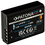 PATONA PLATINUM compatible with Canon LP-E10 USB-C charging - Camera Battery