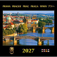 DIMART Prague 2027, bridges - Wall Calendar