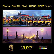 DIMART Prague 2027, Halved - Wall Calendar