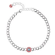 Disney Unisex Bracelet Captain America Marvel silver BS00080RL-7. CS (Ag 925/1000, 4,88 g) - Bracelet