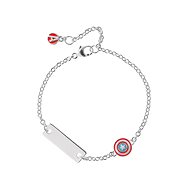 Disney Kids Bracelet Captain America Marvel silver BS00085RL-55. CS (Ag 925/1000, 2,41 g) - Bracelet