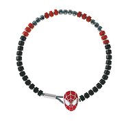 Disney Men's Spider-Man Marvel bracelet with beads B600629QML-8. EN - Bracelet