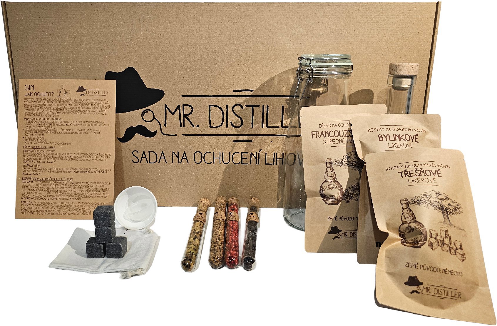 Mr. Distiller Gin making kit - Gift Set