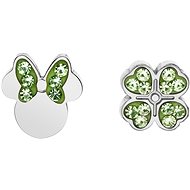 Disney Minnie Mouse and four-leaf clover steel E600205RGL. EN - Earrings