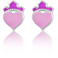 Disney Children's Mini Princess Earrings Silver ES00106SL. CS (Ag 925/1000, 0,74 g) - Earrings