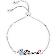 Disney children's bracelet with pendant Stitch and inscription "Ohana" BF00662RL. PA - Bracelet