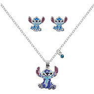 Disney set of children's earrings and necklace with Stitch motif SF00783SL. PH - Earrings
