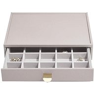 Stackers, Small jewellery box Taupe Classic Trinket Drawer | grey-beige - Jewelry Case