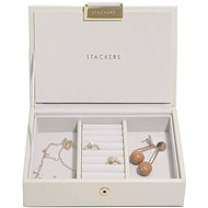 Stackers, Jewellery box Oatmeal Mini Lid | cream - Jewelry Case