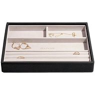 Stackers, Jewellery Box Black Classic Ring & Bracelet Layer | black - Jewelry Case