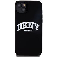 DKNY Liquid Silicone Arch Logo MagSafe Backcover für iPhone 15 Plus Black - Handyhülle