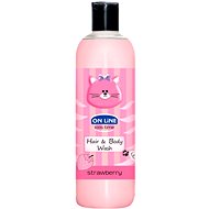 On Line Kids Time 500 ml - Strawberry - Shampoo