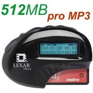 Sada 512MB LEXAR JumpDrive Sport + MP3 Gear modul - MP3 Player