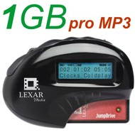 Sada 1GB LEXAR JumpDrive Sport + MP3 Gear modul - MP3 Player