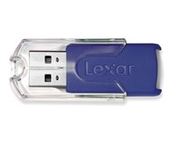 USB flashdisk LEXAR JumpDrive FireFly 1GB modrý - Flash Drive
