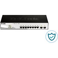 D-Link 10-PORT LAYER2 POE GIGABIT SMART MANAGED SWITCH - Switch