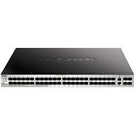 D-Link 54-PORT FIBER STACKABLE SWITCH 48XSFP 2X10G CU 4XSFP+ LAYER 3 - Switch