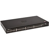 Dell Networking N2048 L2 48x 1GbE + 2x 10GbE SFP + Fixed Ports Stacking IO to PSU Airflow AC - Switch