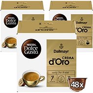 Dallmayr Crema d'Oro by NESCAFÉ Dolce Gusto carton 3 × 16 pcs - Kávové kapsle