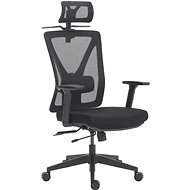 DELSO Kolinn black with higher piston - Office Chair