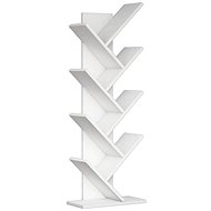 DALENOR Hitit , 129 cm, bílá - Regál