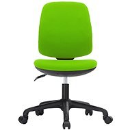 DALENOR Lucky, textil, černá podnož, zelená - Children’s Desk Chair