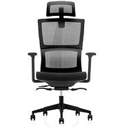 DALENOR Grove, ergonomická, sieťovina, čierna - Kancelárska stolička