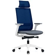 DALENOR Meteor X, ergonomická, sieťovina, modrá - Kancelárska stolička