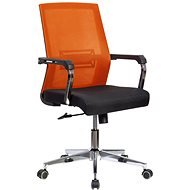 DALENOR Roma, textil, černá / červená - Office Chair