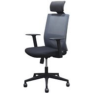 DALENOR Berry HB, textil, sivá - Kancelárska stolička