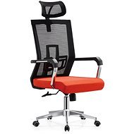 DALENOR Luccas HB, textil, černá / červená - Office Chair