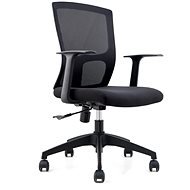 DALENOR Siena, černá - 2 židle v balení - Office Chair