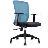 DALENOR Siena, modrá - 2 židle v balení - Office Chair