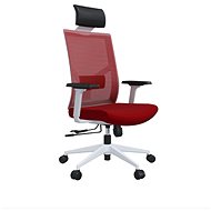 DALENOR Snow HB, textil, červená - Office Chair