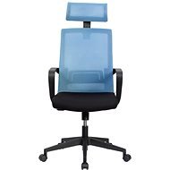 DALENOR Smart HB, textil, světle modré - Irodai fotel