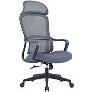 DALENOR Best HB, textil, sivá/sivá - Kancelárska stolička